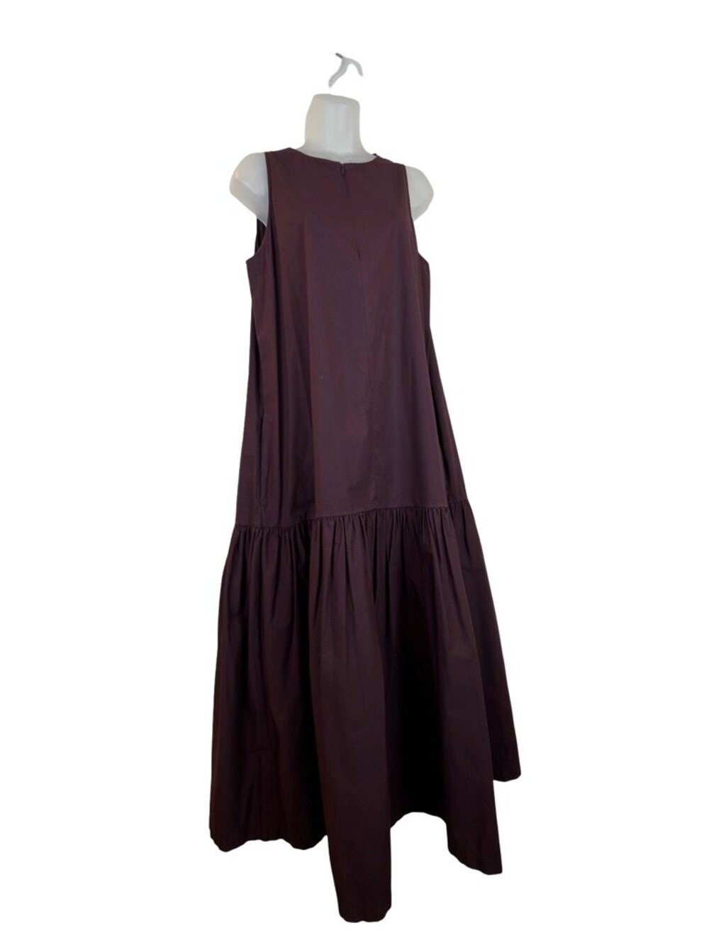 COS Purple Sleeveless Maxi Dress Size 10
